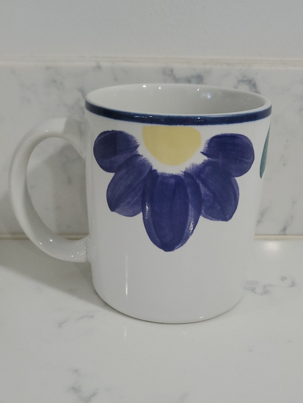 International Tableworks Blue Napoli Coffee Mug